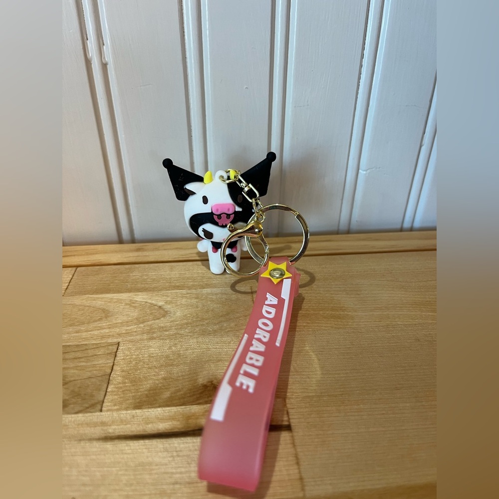 Kuromi Key Chain/Charm - Picture 2 of 6